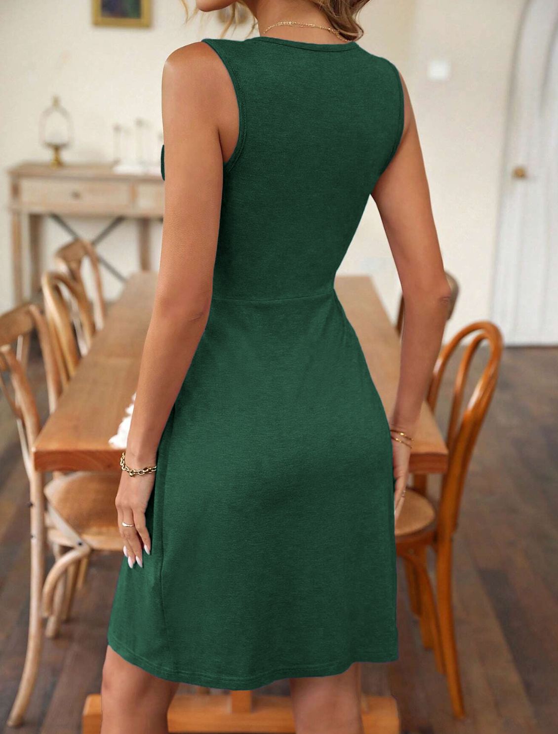 Lia™️ | Abito Sensuale in Maglia con Nodo