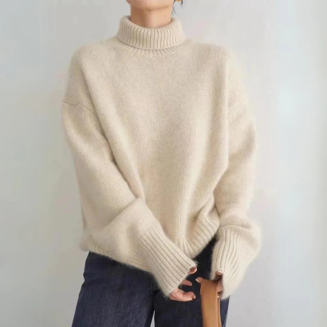 Chiara™️ | Сonfortevole e morbido maglione a collo alto